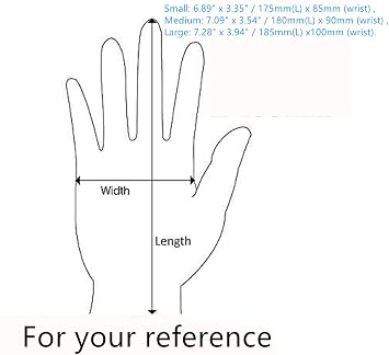 Kids Motorcycle Gloves Kids Full Finger Gloves Youth Child Motocross Dirt Bicycle Racing Cycling Gloves-Blue M