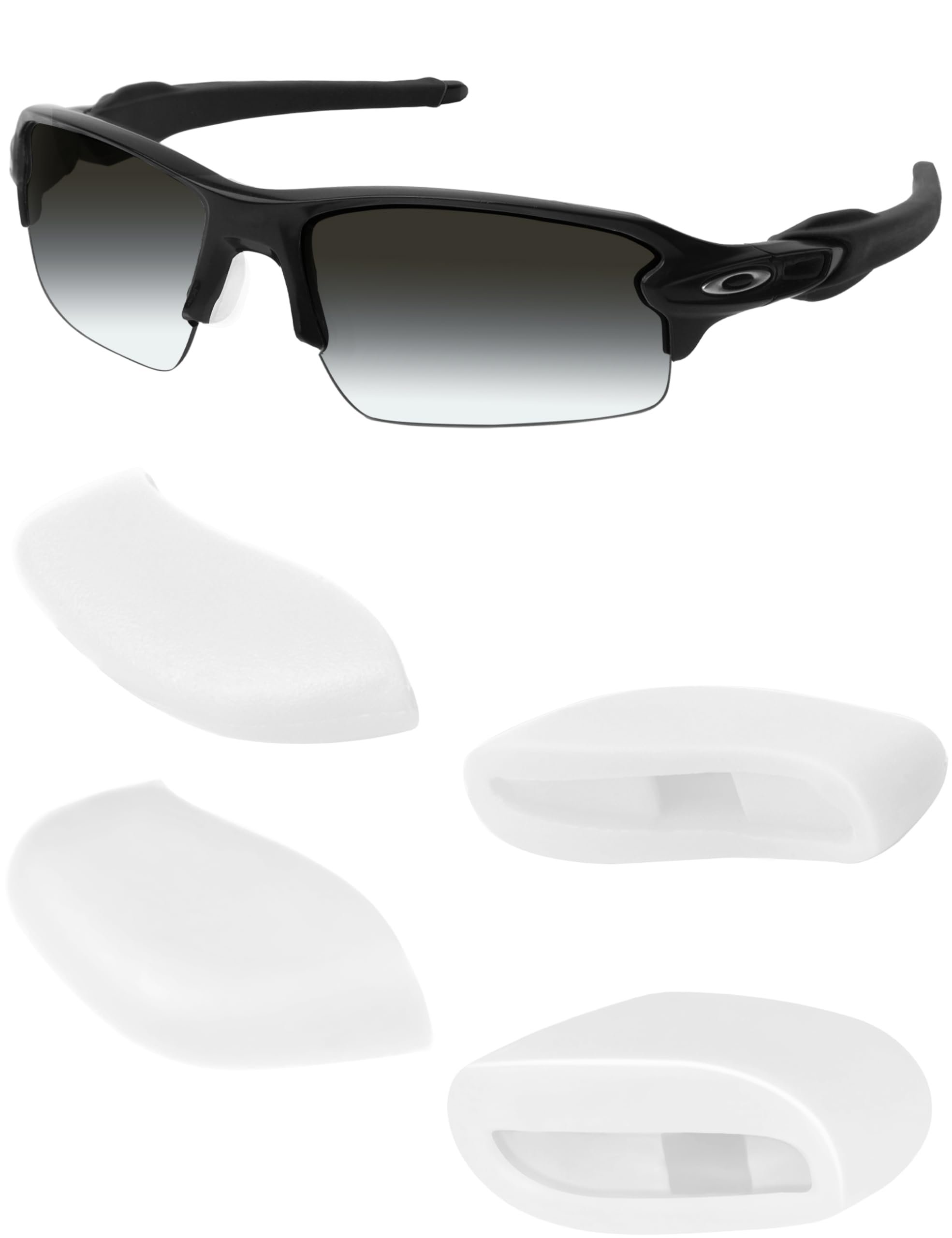 Mryok Replacement Nose Piece Nose Pads for Oakley Commit Squared(SQ)/Commit Squared(SQ) Asian Fit/Flak 2.0 Sunglass - Options