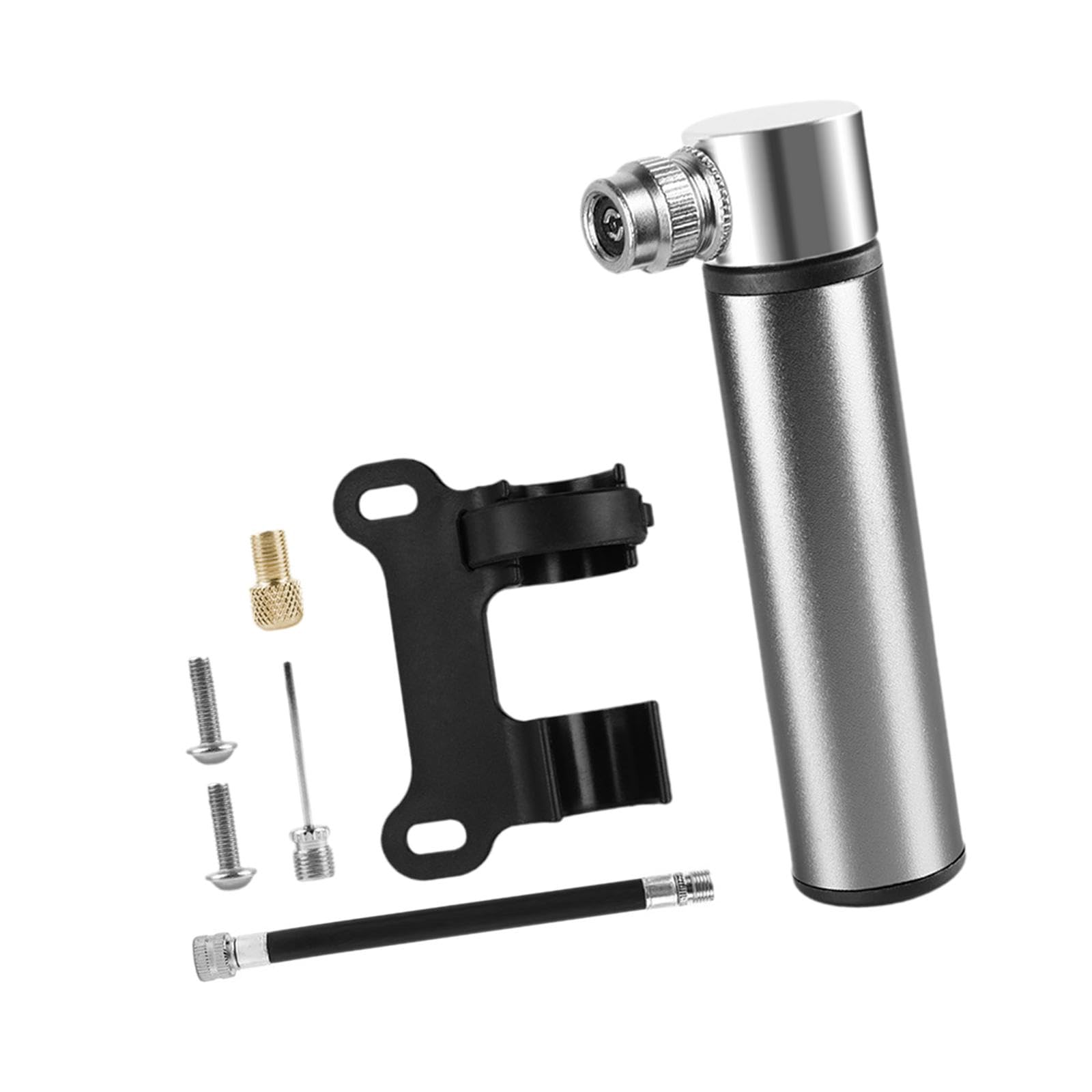 MERISHOPP Mini Bicycle Pump CNC Fast Inflation Repair Tool Universal 120 Psi Tire Pump Titanium and Bracket|Sporting Goods|Cycling|Bicycle Accessories|Pumps-image-32