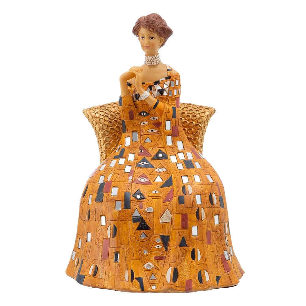Figurine décorative 21 x 18.5 x 31 cm en résine pour salon