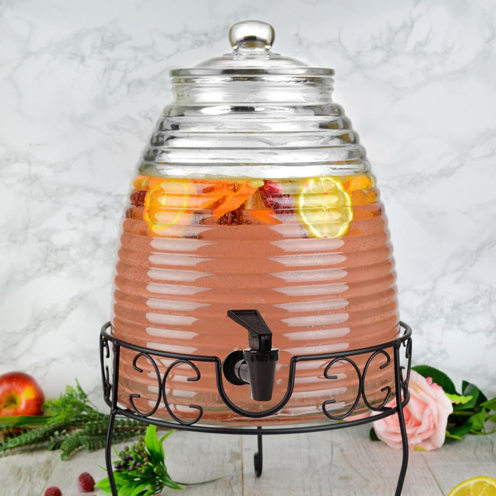 4Piezas Llave de Agua de Plástico Reutilizables para Grifo De Plástico Grifo Dispensador para Dispensar Té Vino Agua Jugo y Otras Bebidas
