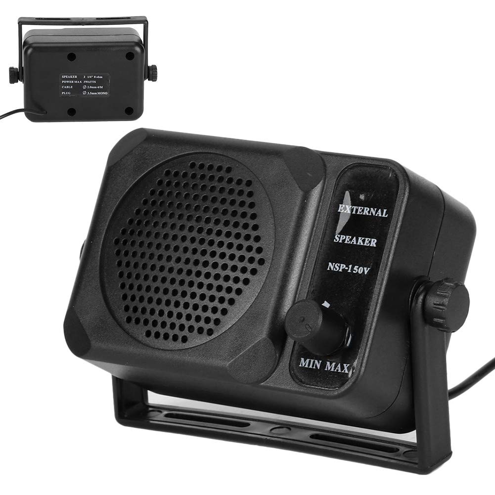 Autoradio Mini Haut-Parleur Externe Radio bidirectionnelle CB HF VHF Émetteur-récepteur UHF Accessoire de Voiture NSP-150V