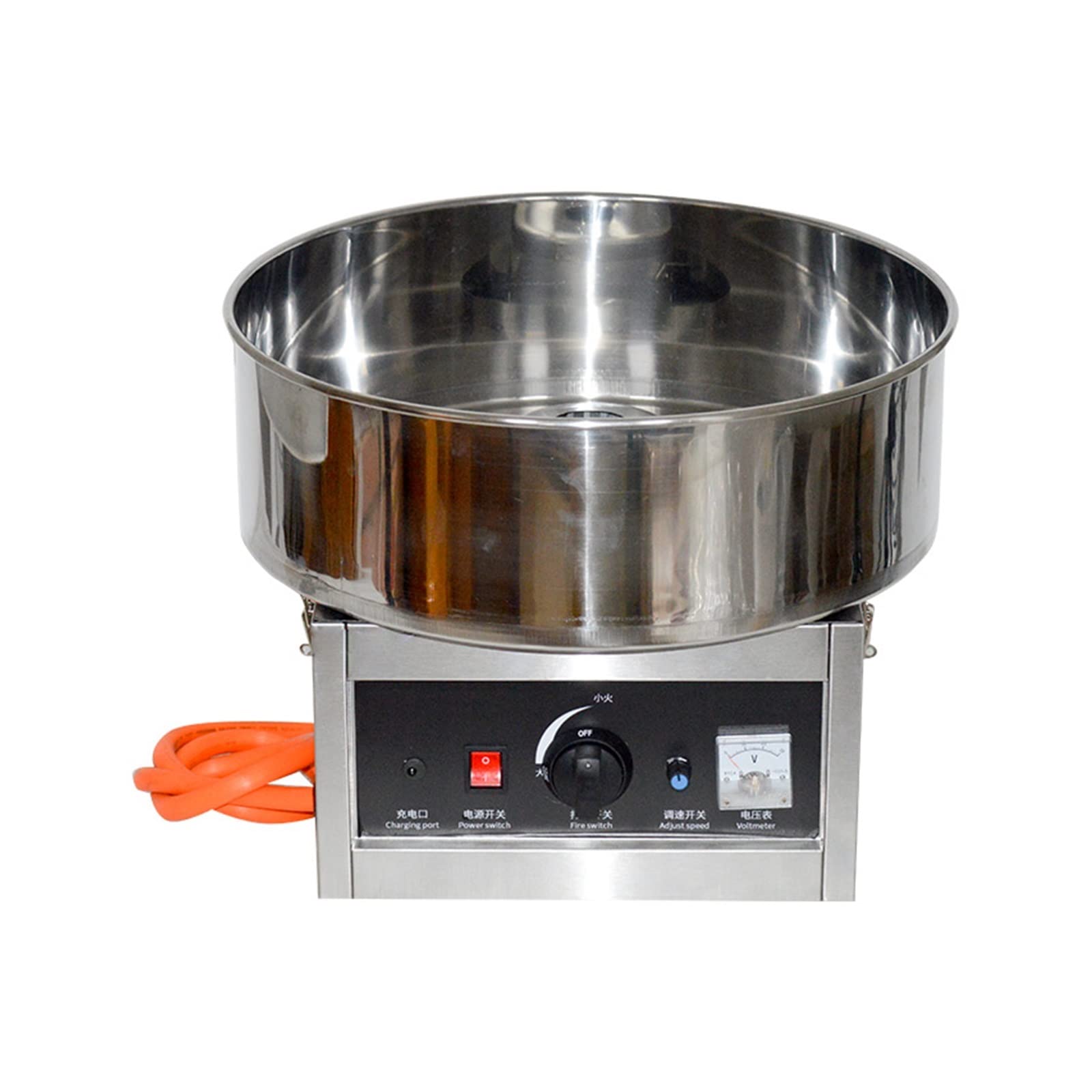 Bricolage Commercial Barbe à Papa Machine gaz Coton Sucre Fantaisie Robot culinaire Soie Fabricant Snack équipement Cuisiner sans Effort
