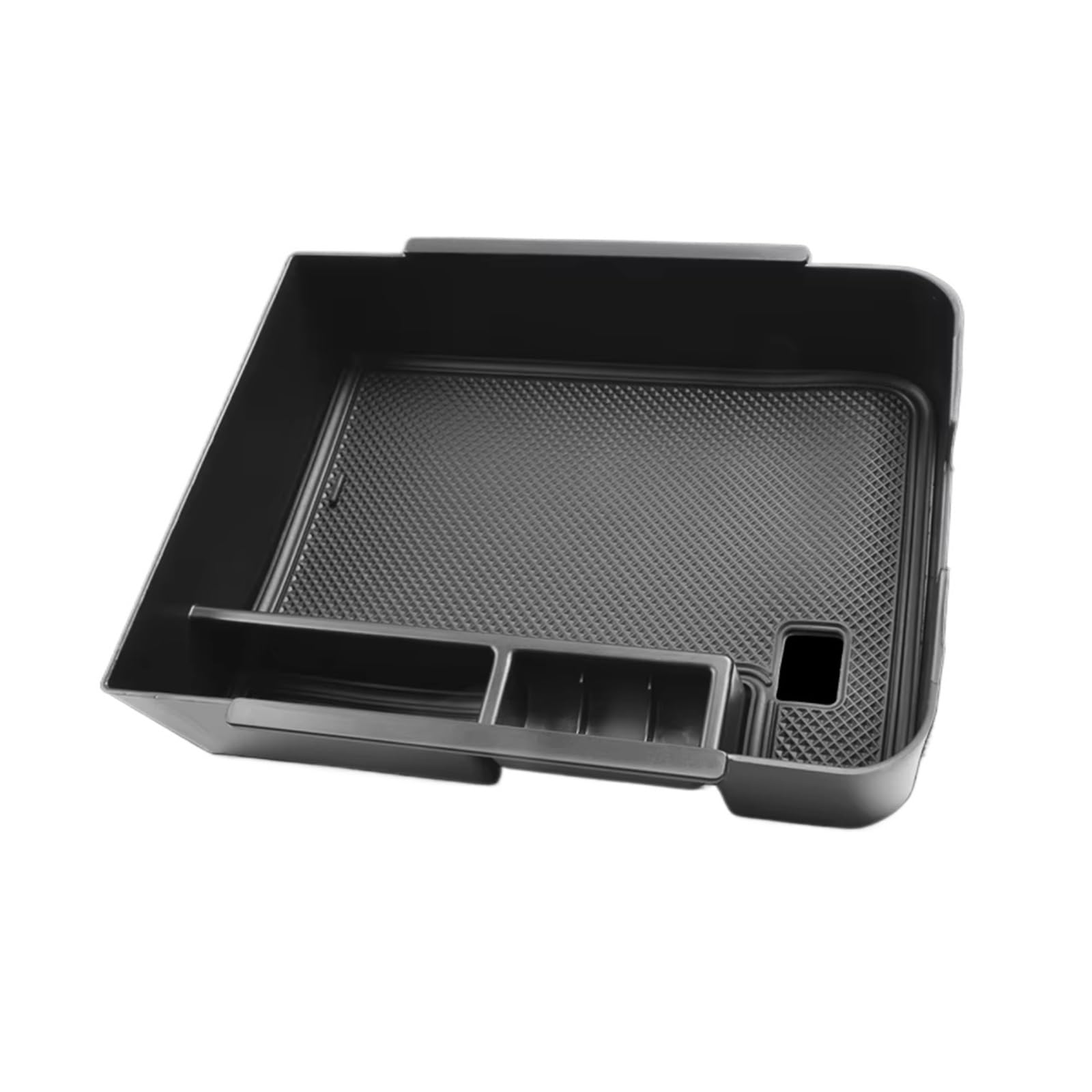 DSEQOPHH Armrest Insert Organiser Compatible With Nissan For Sentra 2020-2025 1 Pcs Center Console Organizer Armrest Box Storage Car ABS Secondary Box