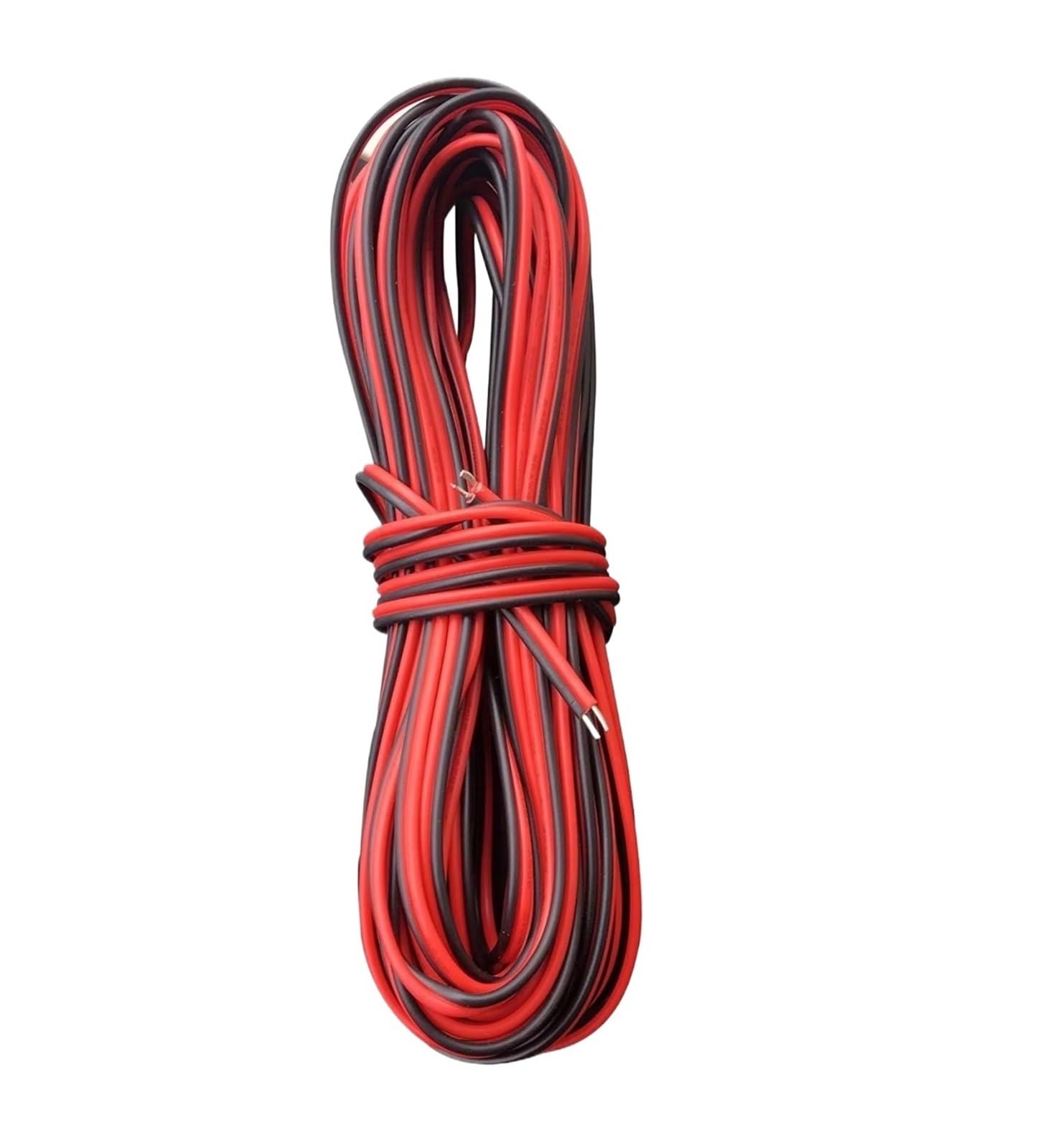 Filo Di Rame Stagnato 5M 10M 20M 2PIN 18 20 22AWG Cavo Elettrico Isolato Con Rivestimento In PVC Nero Rosso for Strisce Motore Leggero(20m20 AWG)