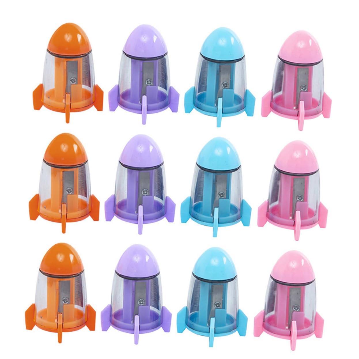 DOITOOL 3 Set Temperamatite Adorabili Affilatori Portatili Per Pratici Per Scuola E Casa Design E 12 Pezzi * 3