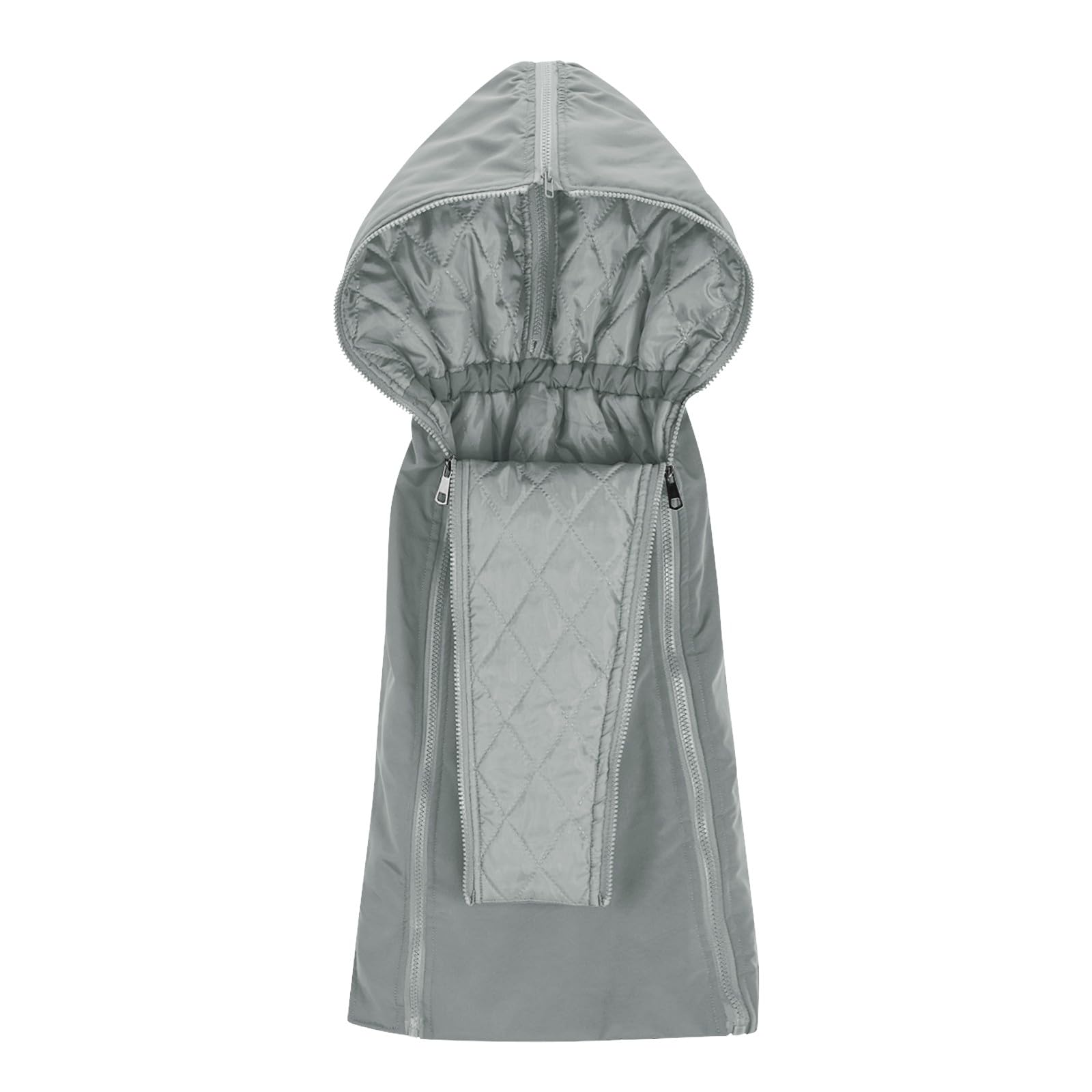 duxyoz Umstands-Wintermantel – wasserdicht, 3-in-1-Babyjacke mit Kapuze, warm, gesteppter Umstandsmantel mit abnehmbarer Baby-Tragetasche, Parka, Outwear