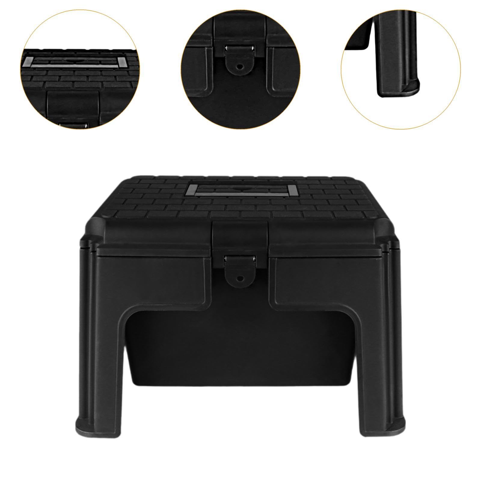 QSTDGVPW Horse Grooming Box Portable Horse Care Equestrian Stool Tack Storage for Riding Travel