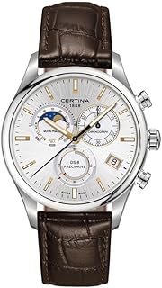 MEN'S DS-8 42MM LEATHER BAND STEEL CASE QUARTZ WATCH C0334501603100