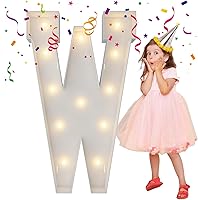 Vista 56 de 4 pies de alto, letras iluminadas con marco, letras enormes con marco, marco de globos en mosaico, letra grande para decoraciones de compromiso