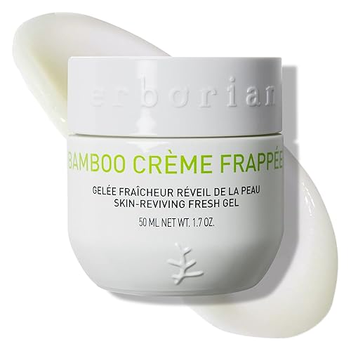 Erborian - Crema hidratante facial de frappee de bambú - Crema hidratante y calmante para pieles deshidratadas - Complejo Waterlock de bambú para