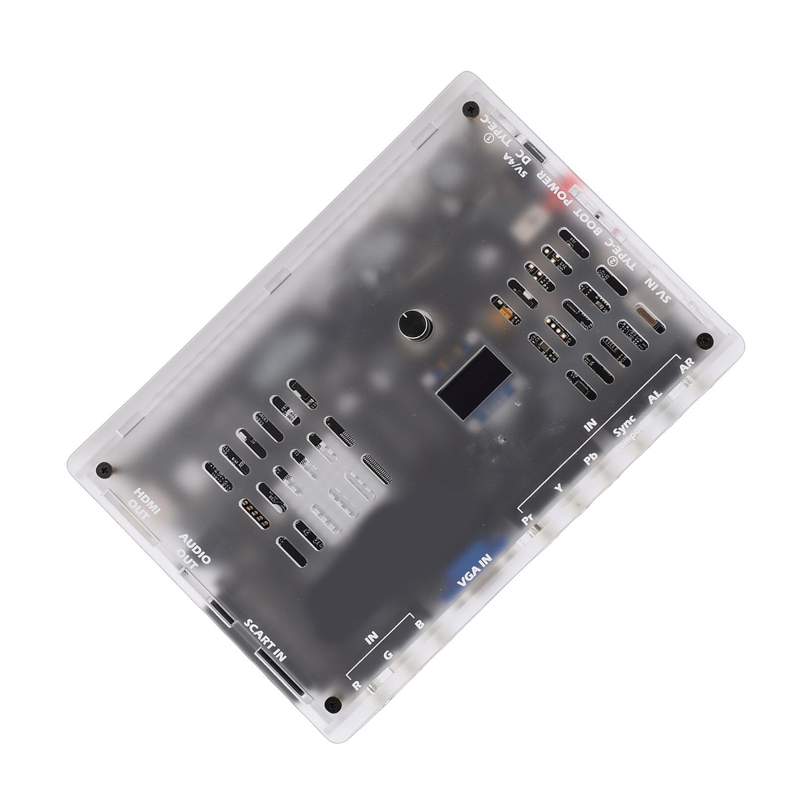 GBSC Convertidor de Vídeo para Consolas de Juegos Retro Scart VGA RGBS Alto Rendimiento a Interfaz Multimedia HD con Alimentación 5 V