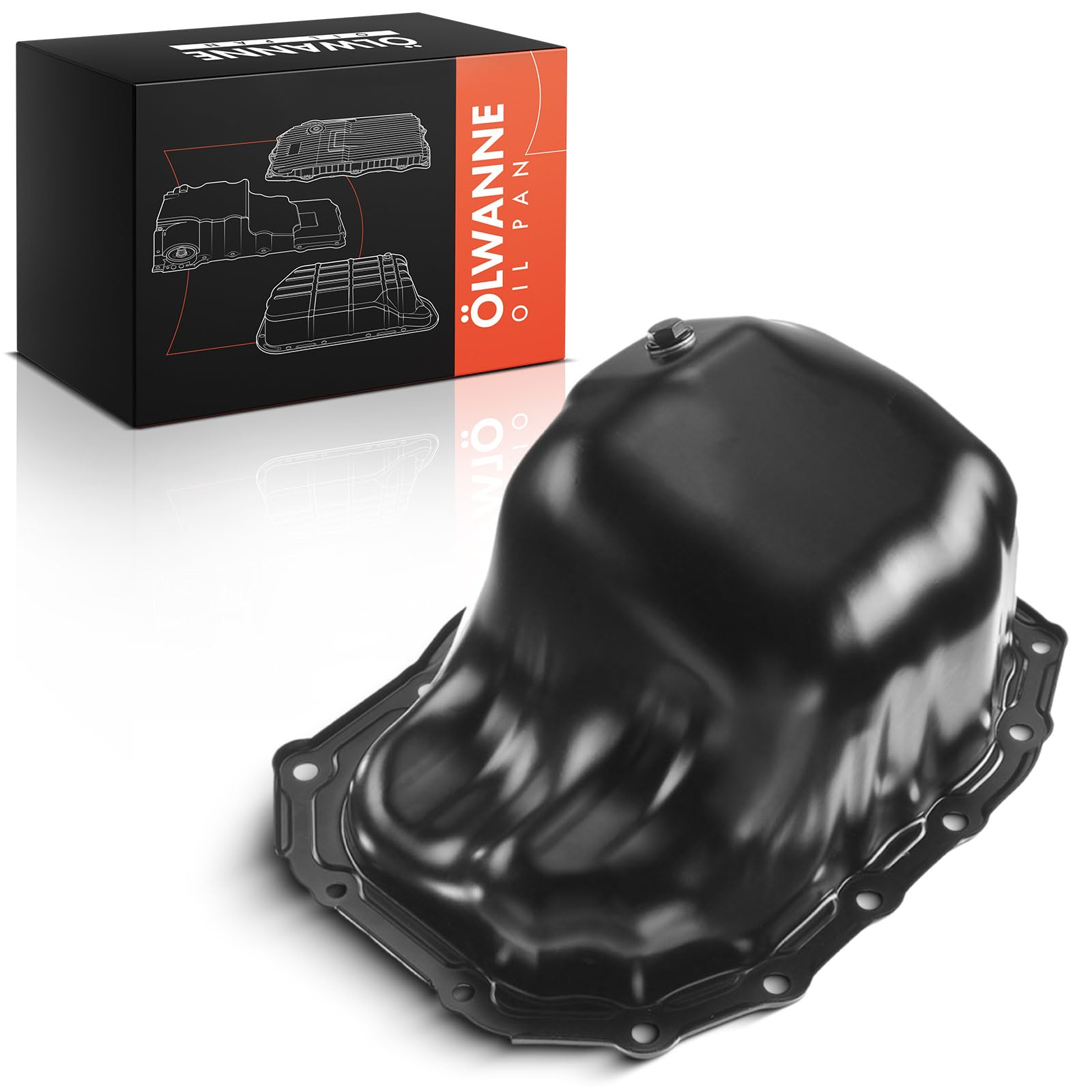 Frankberg Coppa dell'olio 0301N5 | Compatibile con: Yaris P9, Cuore VII L275 L276 L285, 107, Giustiziere IV, Aygo WNB1_ KGB1_, C1 PM_ PN_, S.i.r.i.o.n M3_