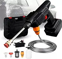 Lavadora de Alta Pressão Portátil Recarregável – Sem Fio, Bivolt – Vap Multiuso para Carros, Calçadas, Jardim e Limpeza Externa com Jato Forte e Alta Mobilidade