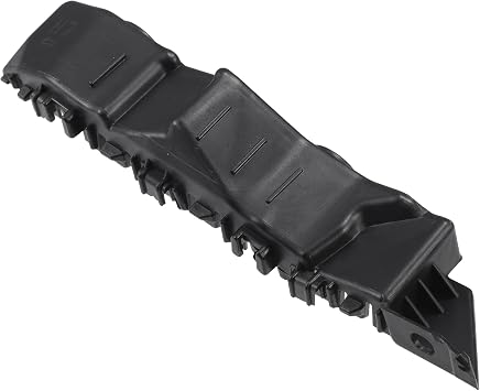Bumper Support Bracket, Left Side Front Bumper Retainer Bracket Hold Mount No.86551AA000 for Hyundai Elantra 2021-2023 ABS Plastic Black, 1 Pc