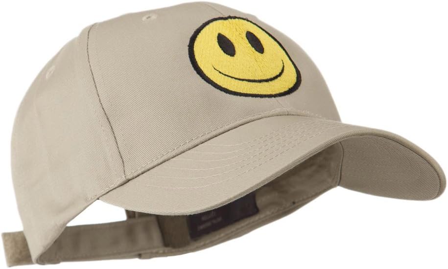 e4Hats.com Smile Face Embroidered Cap