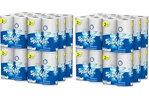 Sparkling Clean Convenience: Sparkle Paper Towels, 24 Giant Rolls, Pick-A-Size, White