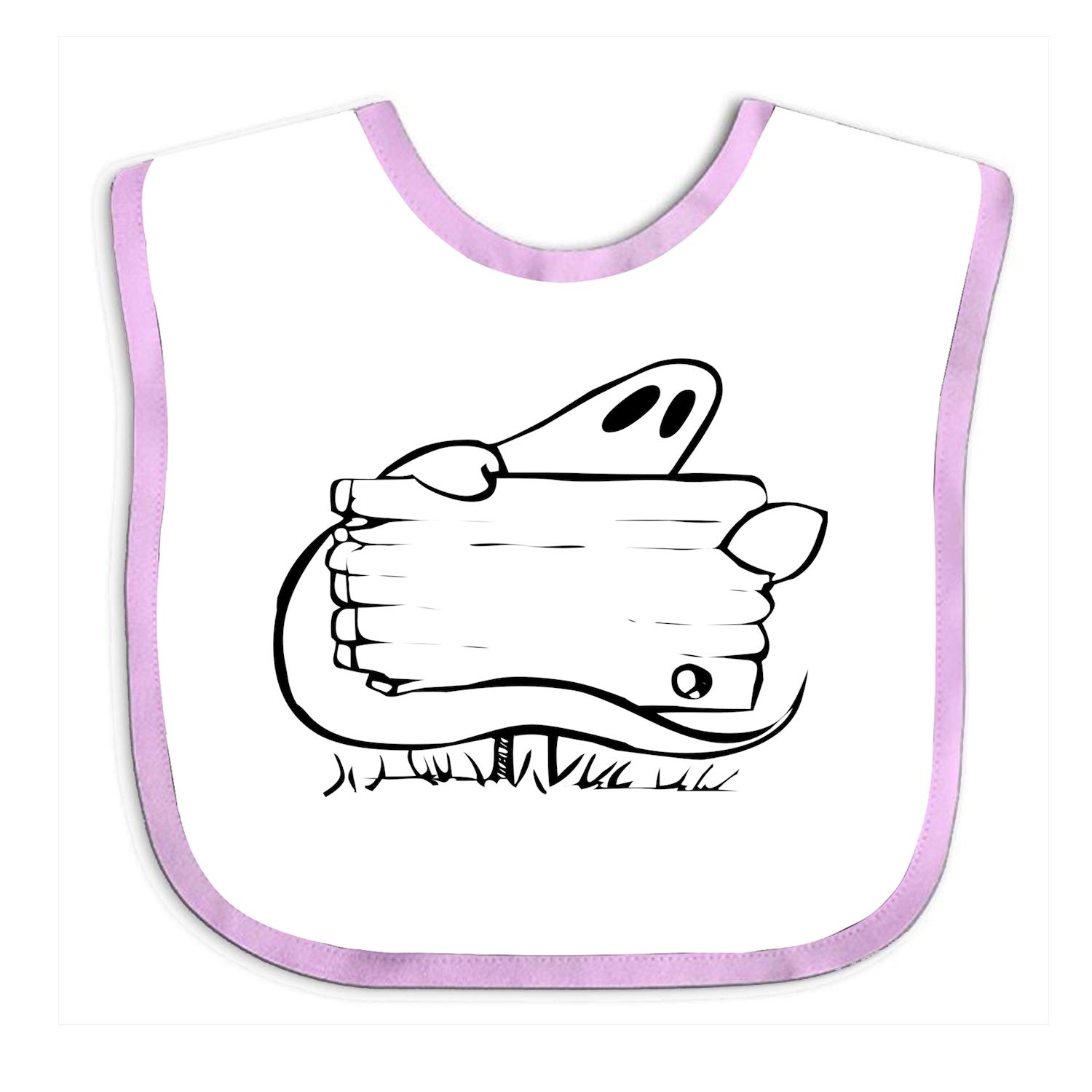 Lovely Unisex Baby Drooler BibThree Crows Raven Flying Branch Branches Bird Bib