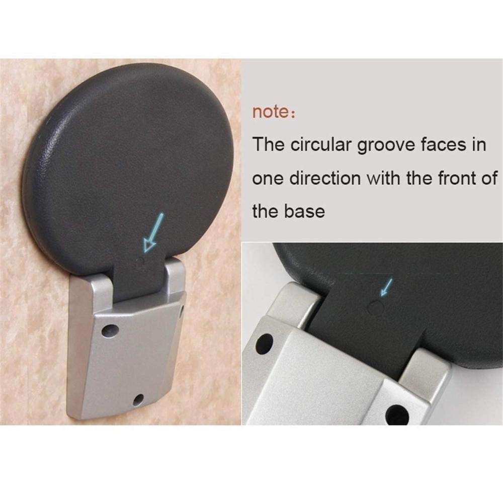 Asiento De Ducha Pesado Montado En La Pared Diseño Moderno Compacto Puede Soportar 250 Kg