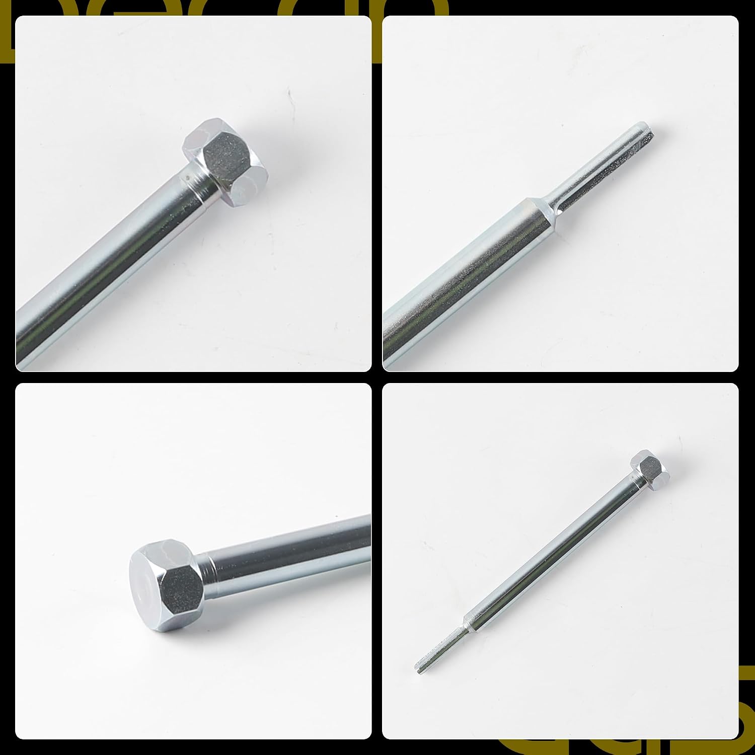Dasbecan Glow Plug Bore Reamer Compatible with Duramax 6.6L 3.0L 2.8L Engines, l5p Glow Plug Reamer Replace# GM-52074 EN-52074 (Silvery)