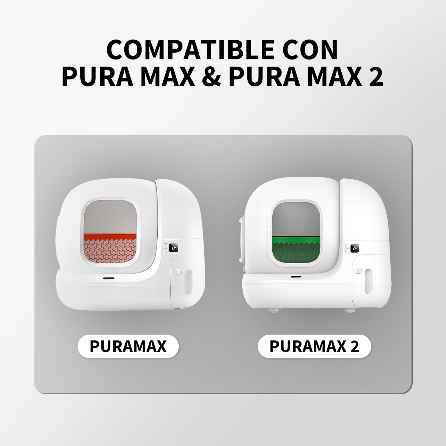 PETKIT Eliminador de Olores para Arenero Gatos Autolimpiable Pura MAX 2 y PUROBOT MAX PRO 2, Control de Olores de Inodoro para Gatos (Paquete de 3)