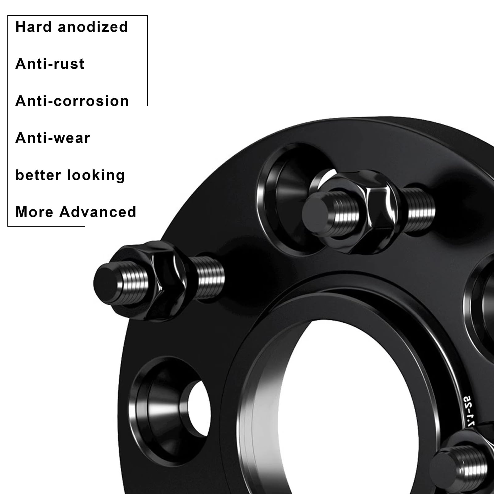 Spurverbreiterung Distanzscheiben Für Land Für Rover Für Defender Für Discovery 5 Für Sport Für 3/4 Für LR3 Für LR4 2PCS PCD 5x120 CB 72,6 Rad Spacer Adapter(Spacer 20mm)