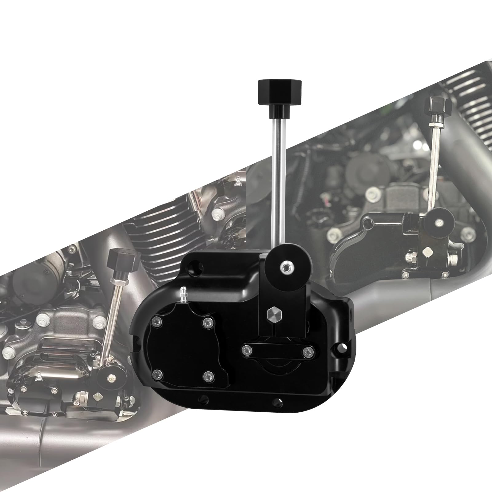 HCmotorku Motorcycle Reverse Gear Clutch Refit Back Speed Changer Fit for Harley Touring Road King Electra Street Glide FLHR FLTRX 2014-2020 Black