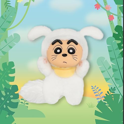 Miniatura 5 de 52TOYS Crayon Shin-chan Big Tails Series - Muñeca de vinilo coleccionable, figura de acción de 5.91 pulgadas con tacto suave, articulaciones