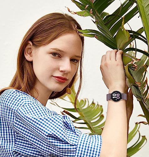 chinbersky 20mm Nylon Geflochtenes Armband Kompatibel mit Samsung Galaxy Watch 4/5/6/7/FE 40mm 44mm Armband/Watch5 Pro/Watch 4&6… – Ansicht 5