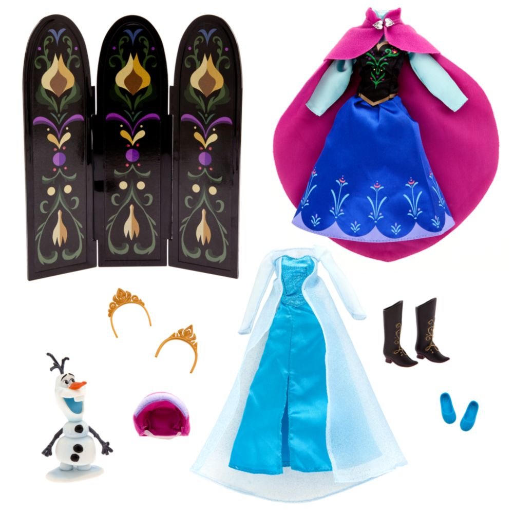Disney Frozen Deluxe 12 Doll Gift Set Elsa Anna Hans Kristoff from