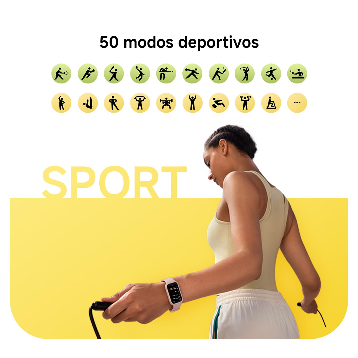 XIAOMI Smart Band 9 Active Pulsera de Actividad 1,47" 60 Hz 5ATM Negro