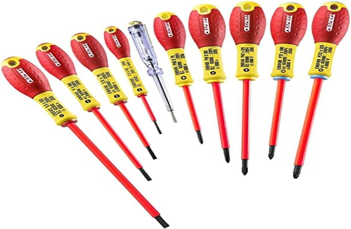 Britool E160912B Insulated Screwdriver Set (10 Pieces)