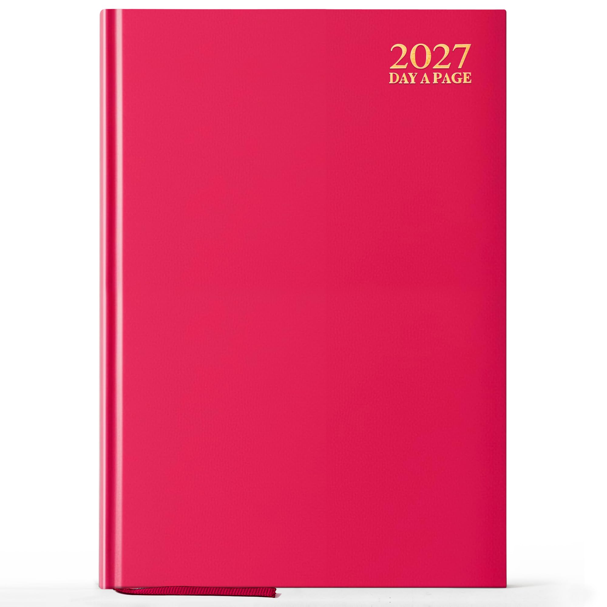G4GADGET A5 2027 Day a Page Pink Diary Hardback