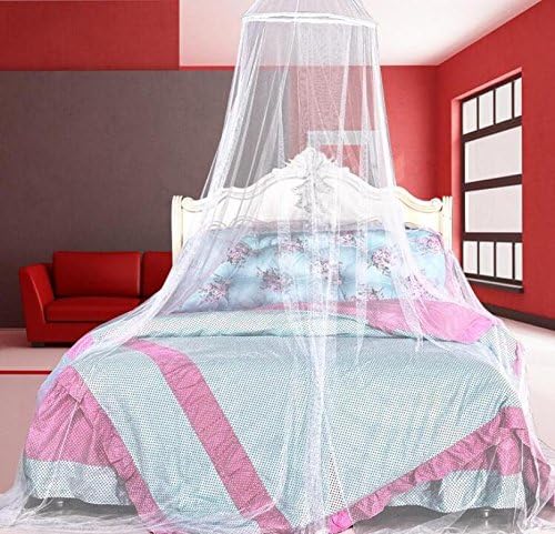 Kunhe Jumbo Mosquito Net for Bed Suitable for Both Indoor and Outdoor Use, Queen Size, White