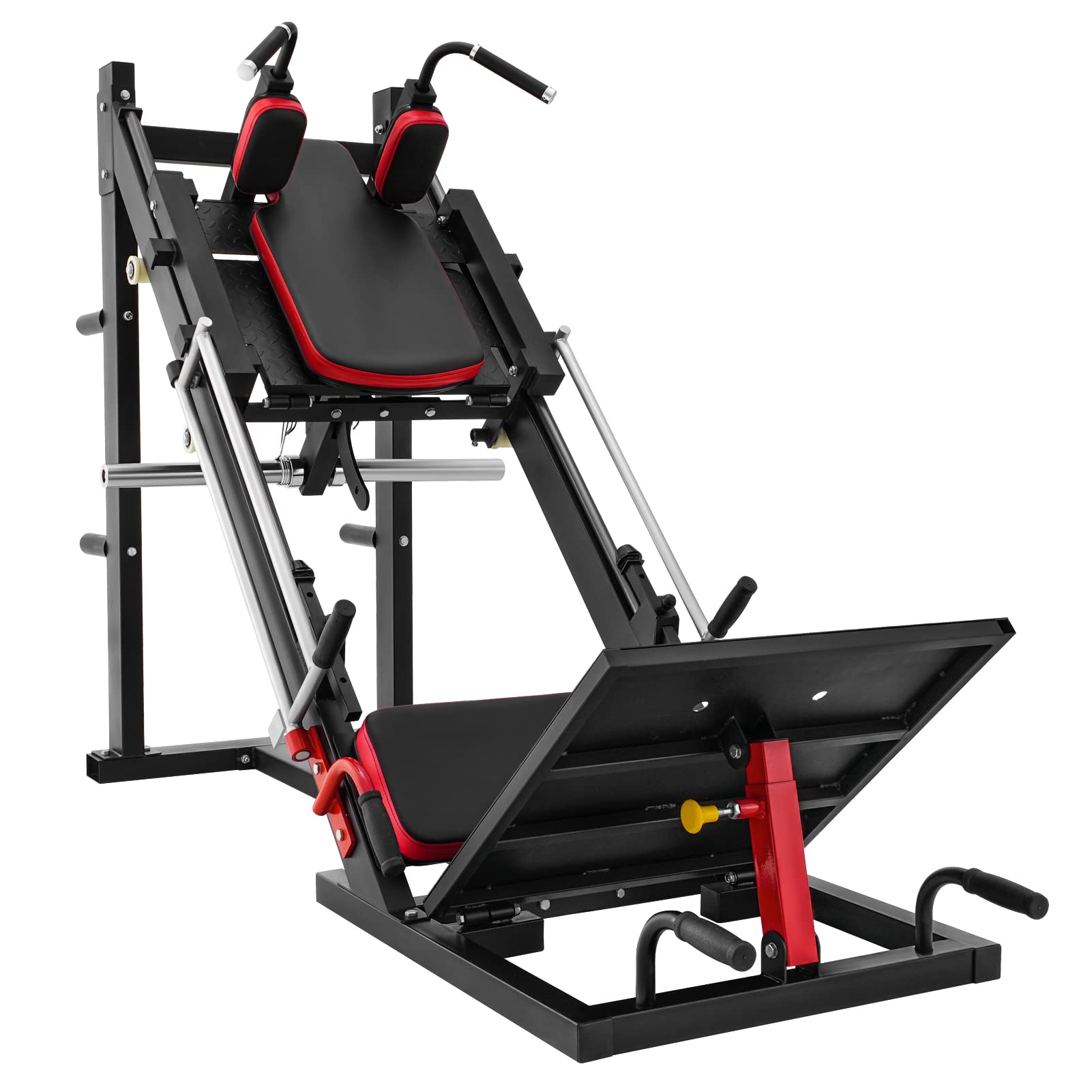 Buy GMWD Leg Press Hack Squat Machine, Leg Exercise Machine, Lower Body Special Leg Machine with