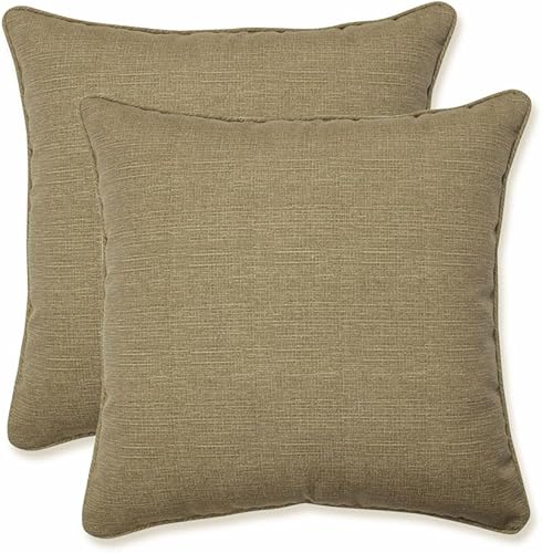 Miniatura 1 de Pillow Perfect - Cojín cuadrado para camastro, para exterioresinteriores con lazos en esquinas