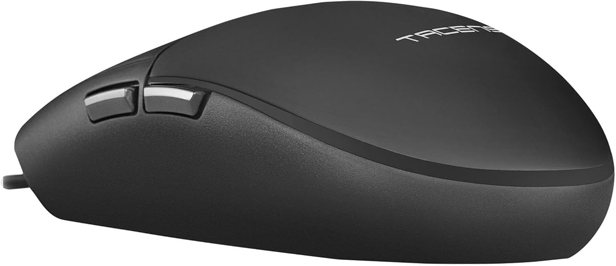 Tacens Anima AMG, Ergonomische Professionele Muis, Ultralicht Natuurlijk Ontwerp, 3200DPI, HUANO Mechanische Schakelaars, Zwart