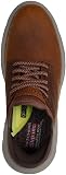 Skechers Homme Garza Gervin Slip-on, Dark Brown Leather, 43 EU Large - 6