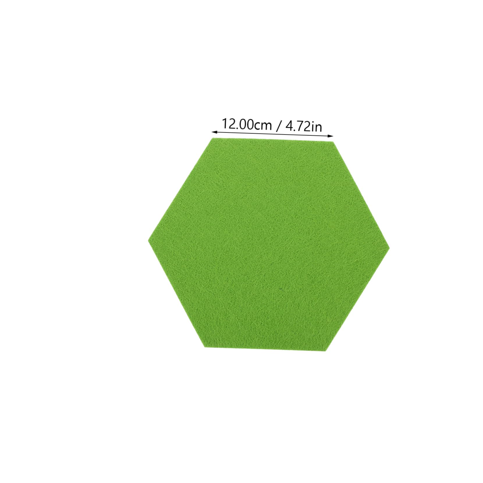 Housoutil 12Pcs Hexagon Felt Wall Tiles Acoustic Panels for Home Office Easy Peel and Stick Bulletin Board Stickers Multi Use Felt Memo Board Decor