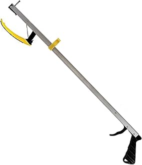 RMS Hip Kit - Premium 5-Piece Hip Knee Replacement Kit - Ideal for Recovering from Hip Replacement, Knee or Back Surgery, Mobility Tool for Moving and Dressing (32 Inch Reacher)