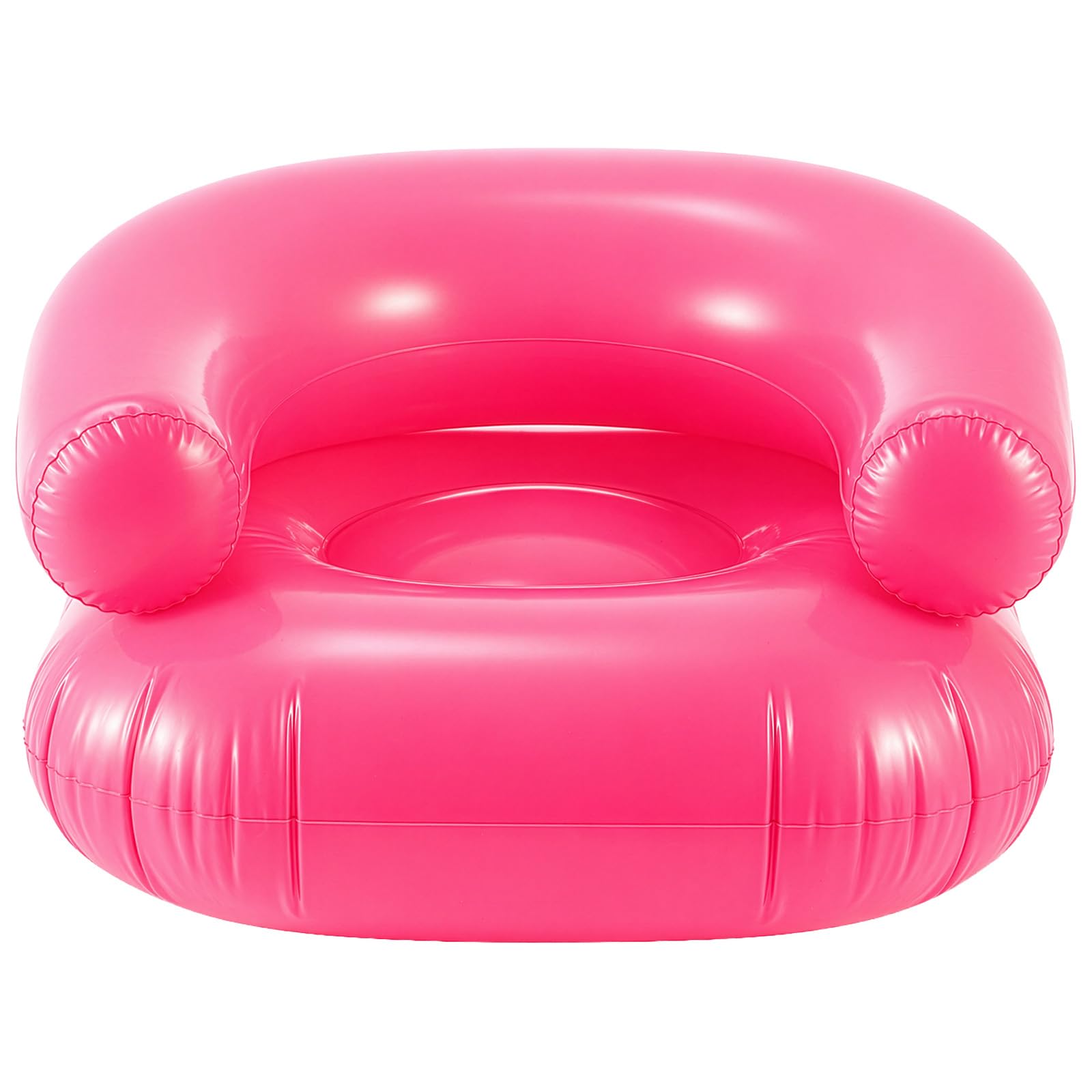 evergoods Inflatable Chair, 70x70x45cm Sofa Lounger with Backrest (Blue)