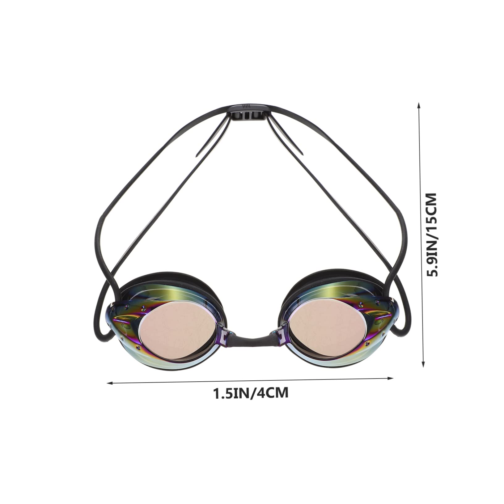 5 zestawów Okulary pływackie Wodoodporne gogle Okulary do pływania na świeżym powietrzu Ochraniacz oczu do pływania Okulary damskie Okulary dziecięce Dziecięce okulary do pływania dla mężczyzn Okulary