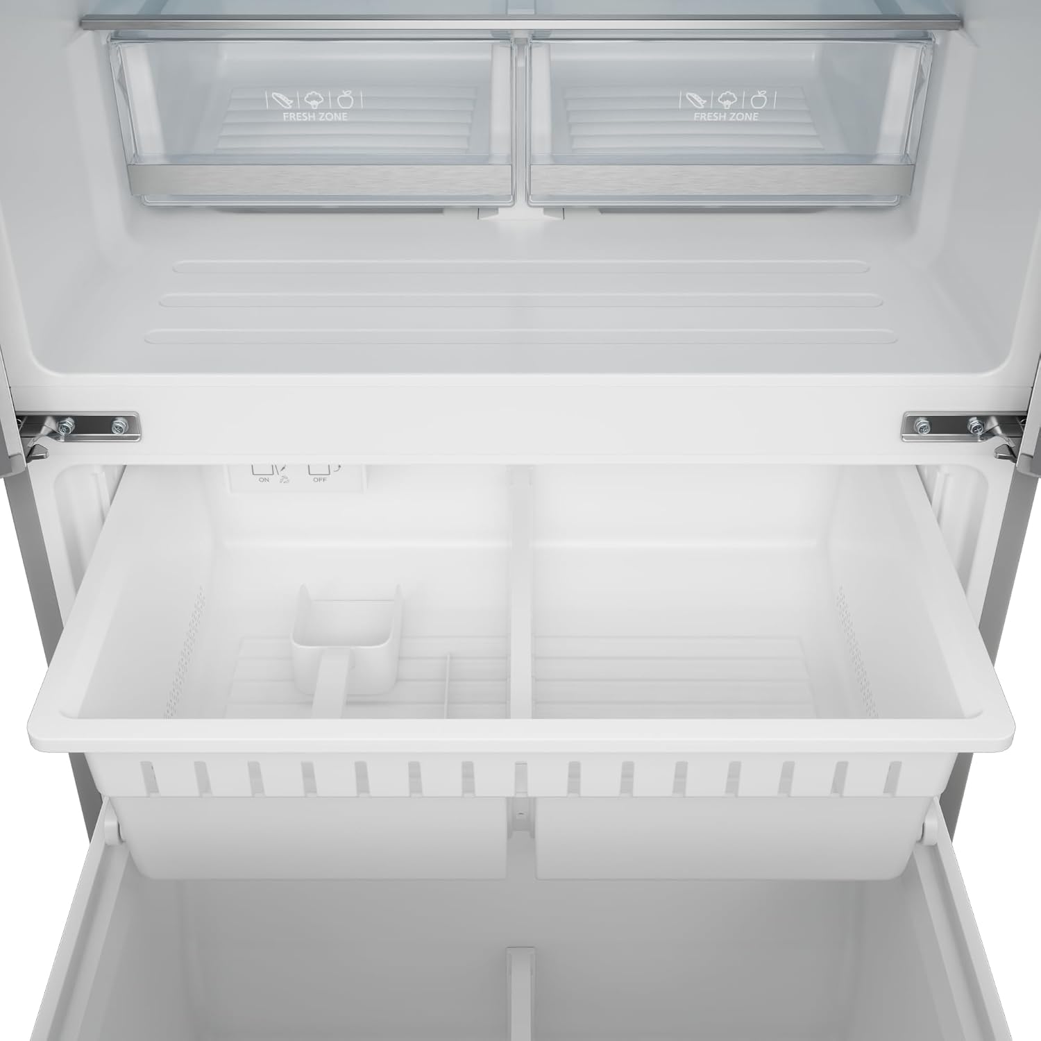 Thor Kitchen Gordon Ramsay 30 Inch 17.7 cu ft French Door Counter Depth Refrigerator with Ice Maker in Stainless Steel