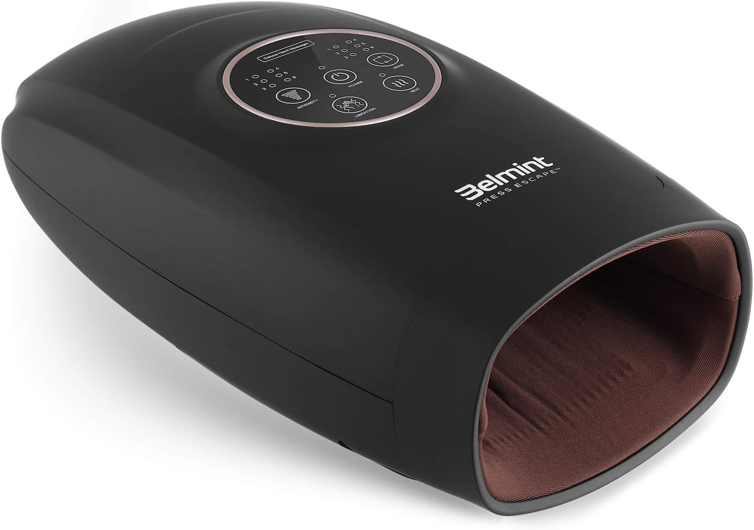 Belmint Hand Massager - Compression Hand Massager with Heat, Vibration, and Arthritis Pain Relief - Ideal for Carpal Tunnel, Cramping, Wrist or Hand Pain