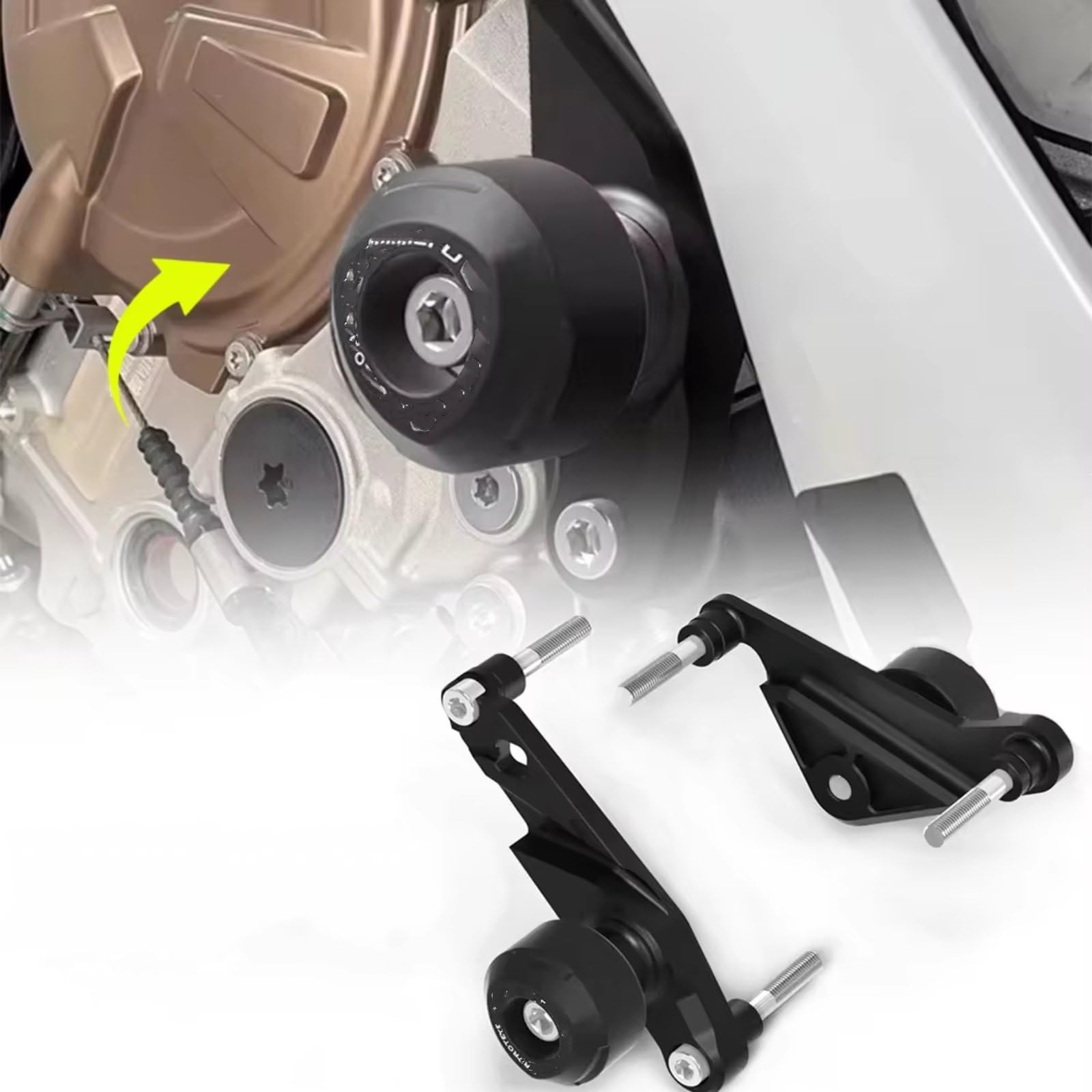 Compatibile Con S1000R 2021-2026 Moto Protezione Dalla Caduta Paratelaio Carenatura Guard Crash Protector
