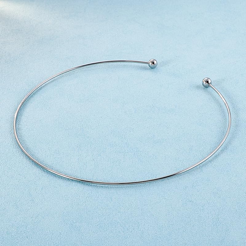 Collier ras du cou perles filetées JAJAFOOK pour pendentif - 5