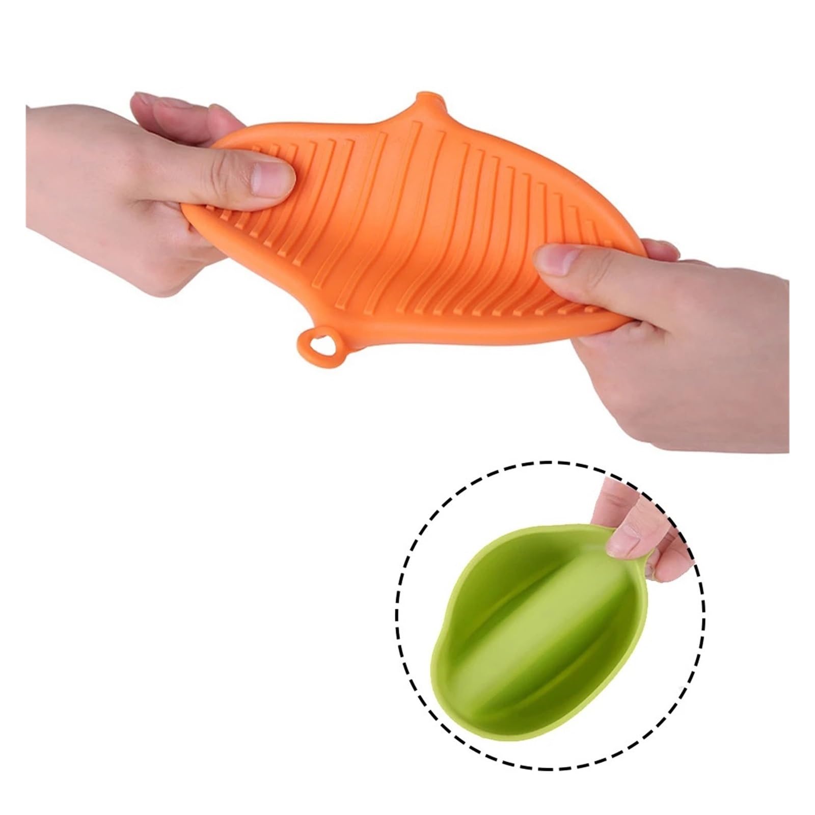 Genérico Guantes de Horno de Silicona con Pinza Gruesa para Cocina