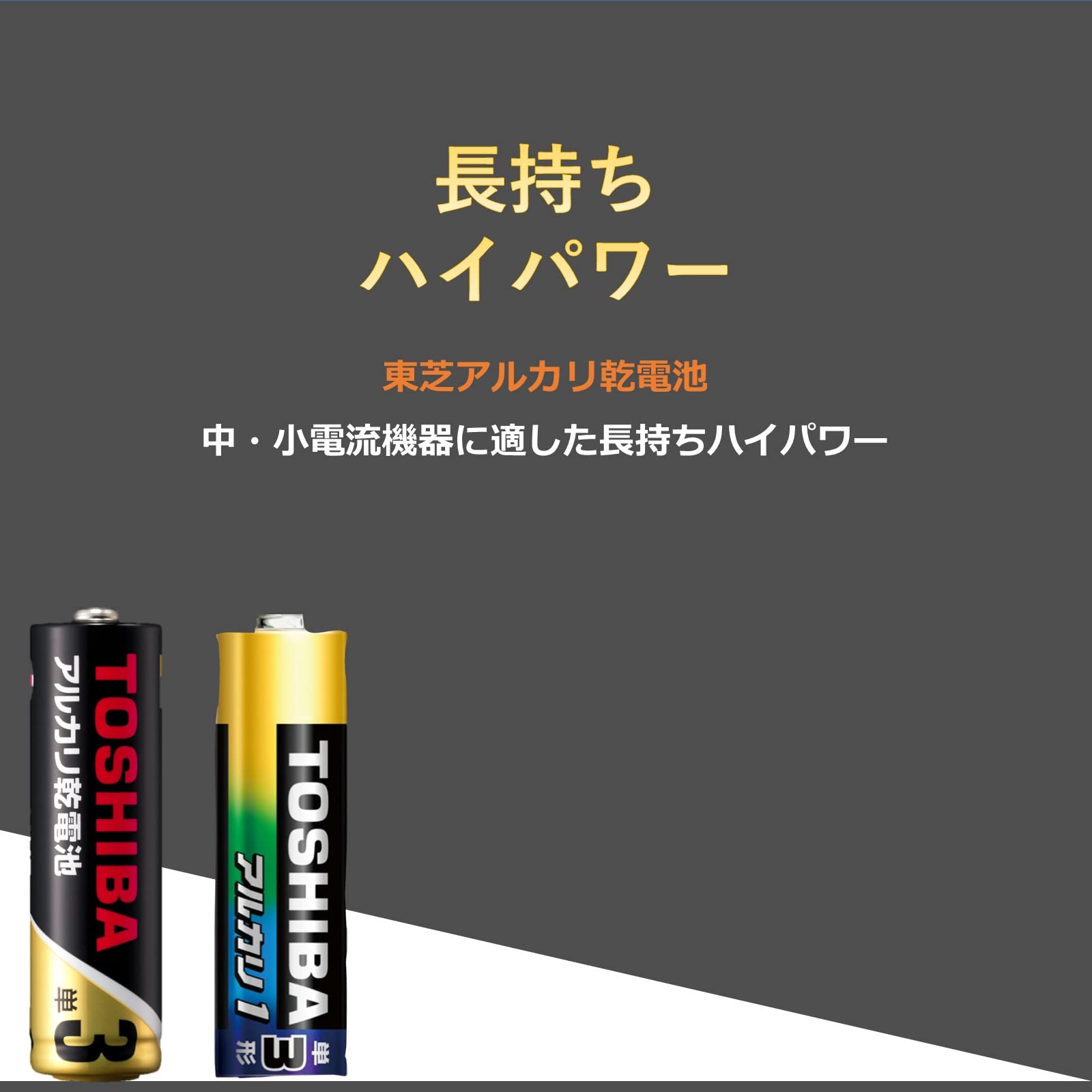 Amazon | 【セット買い】 東芝 (TOSHIBA) アルカリ乾電池 推奨期限10年