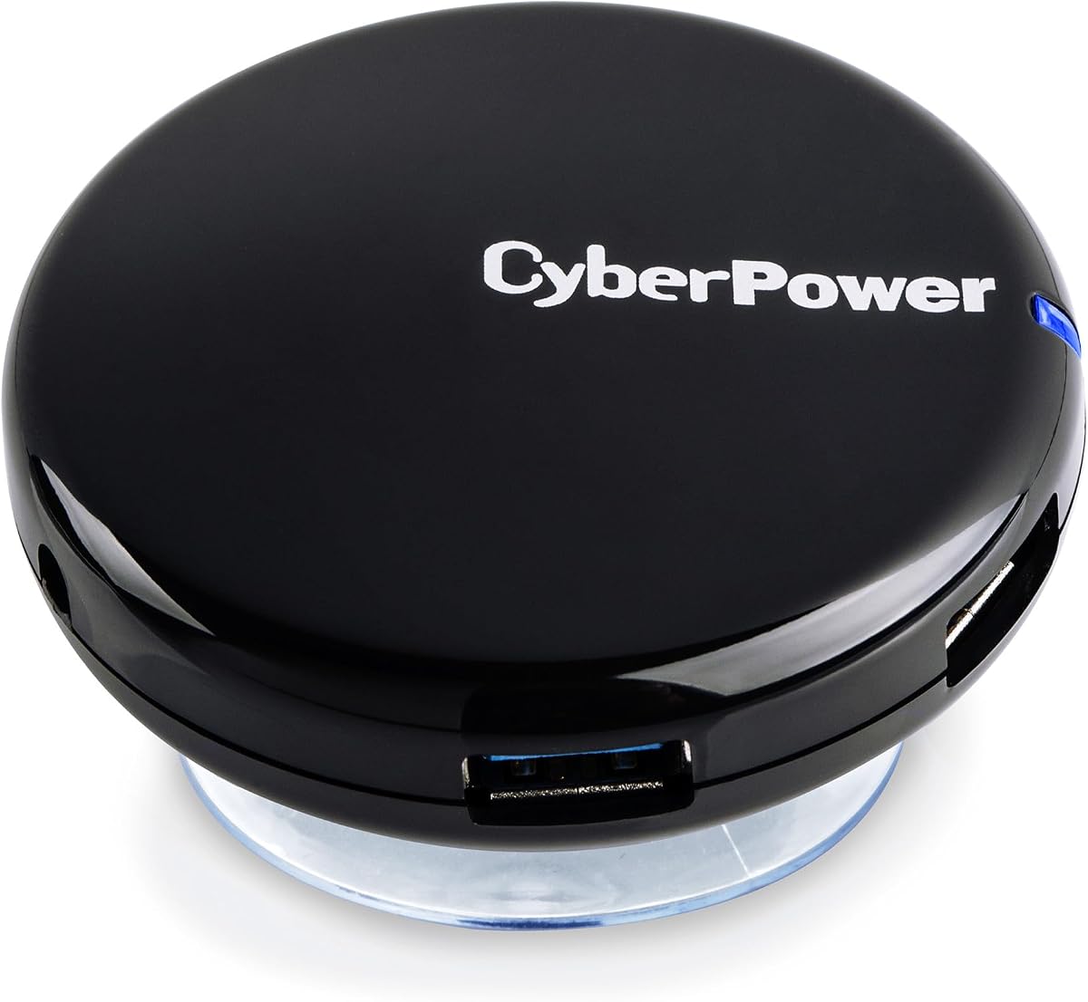 CyberPower CPH430PB Hub USB 3.0 SuperSpeed de 4 puertos - Negro