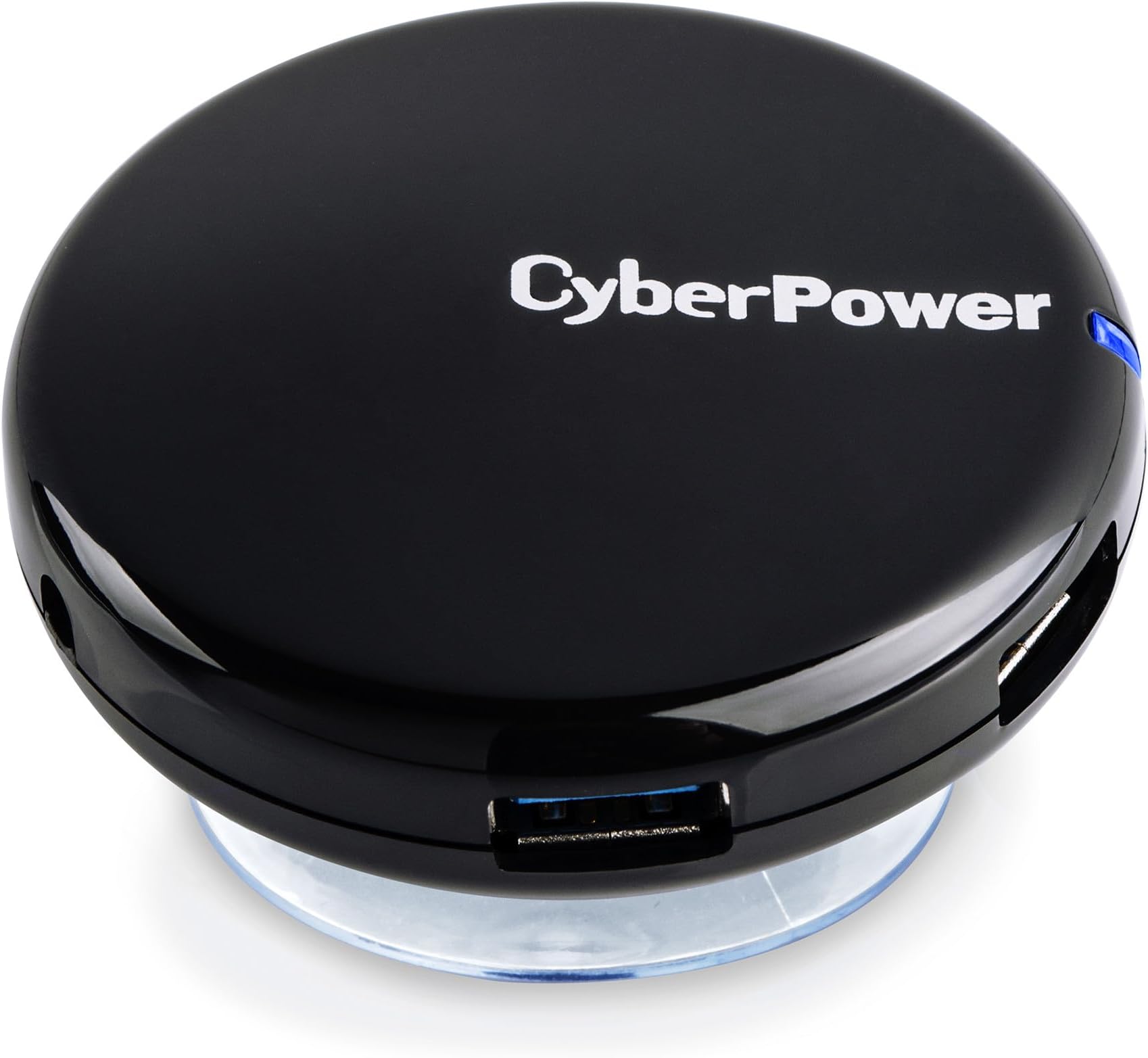 CyberPower CPH430PB 4 Port USB 3.0 SuperSpeed Hub - Black